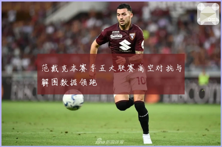 范戴克本赛季五大联赛高空对抗与解围数据领跑